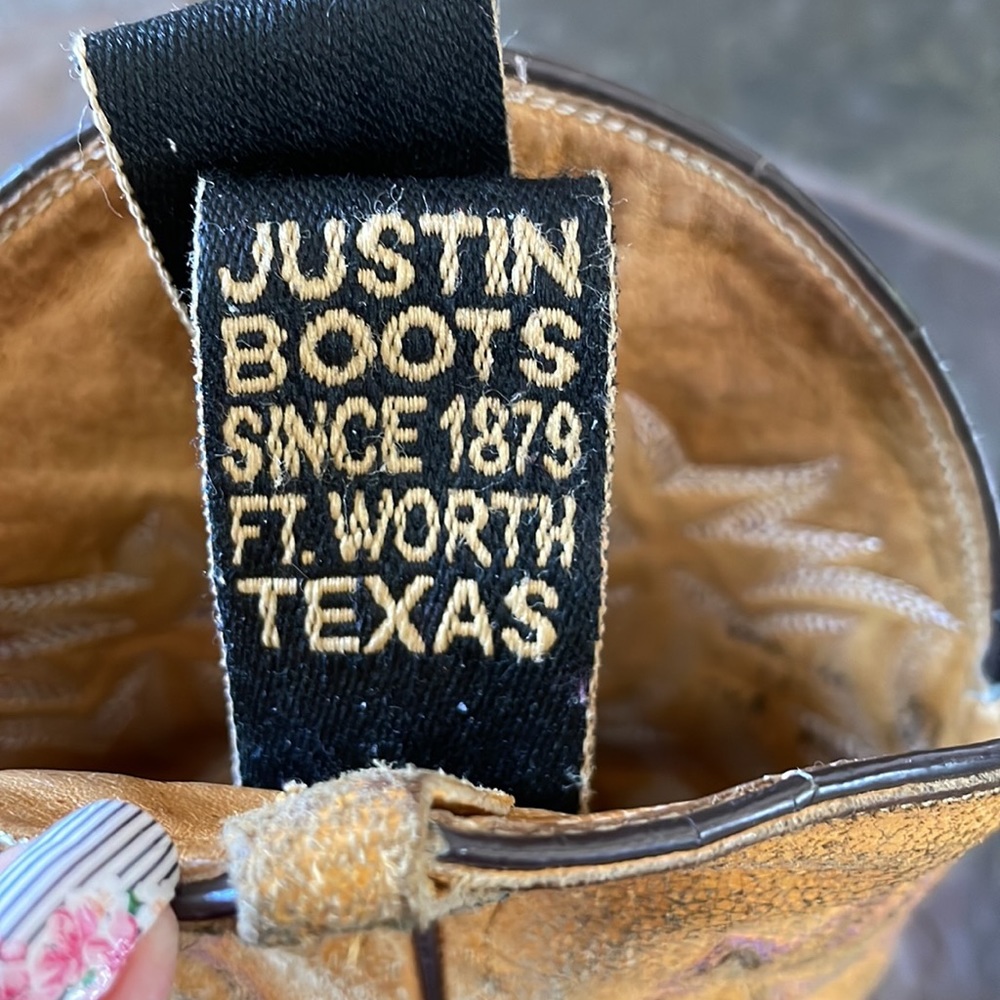 Custom Justin Boots - Picture 6 of 8